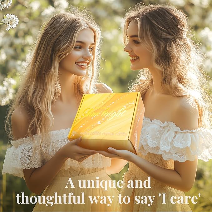 Bath and Body Gift Set for Women, 8 Pcs Vanilla Spa Set Gifts for Women, Not A Day Over Fabulous Gifts Set with Tumbler, Birthday Gifts for Women, Unique Gift Ideas for Her, Women, Mom