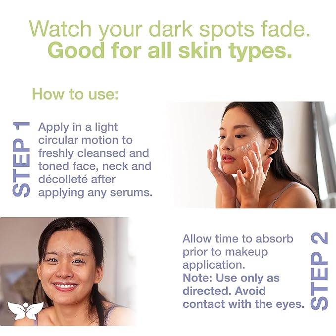 YOUN Beauty Brightening Cream with Kojic Acid, Glycolic Acid & Licorice Extract, 50ml β Hydroquinone-Free Cream for Face, Neck & DΓ©colletΓ©