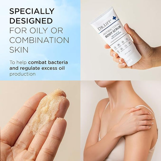 Antibacterial Body Scrub, 6 oz