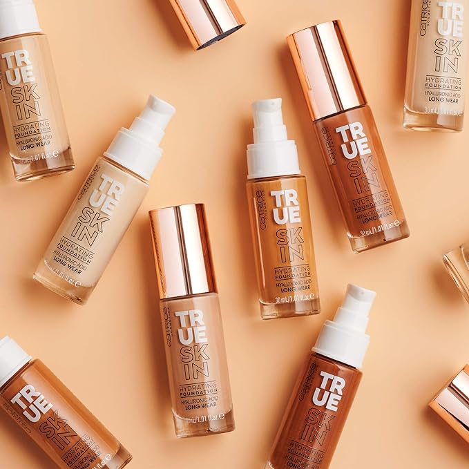 Catrice | True Skin Foundation 15 & The Perfector Poreless Blur Primer Bundle | Full Coverage Makeup | Vegan & Cruelty Free