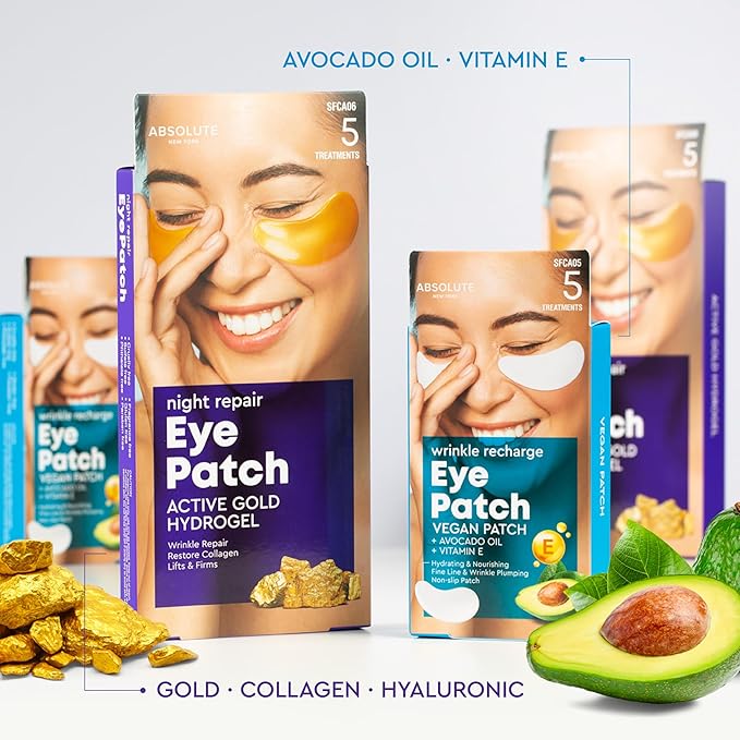 Absolute New York Gold Night Repair Eye Patch