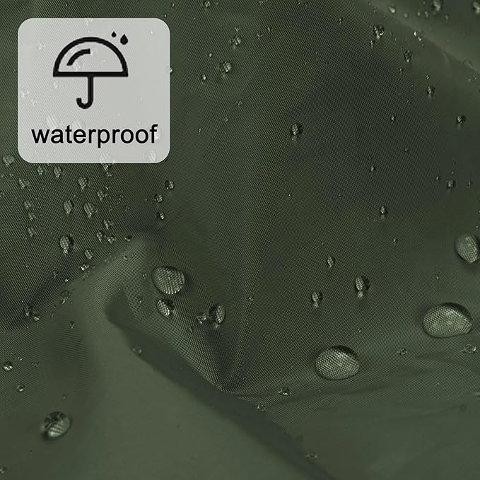 Reusable Shower Cap for Women, Large Waterproof Shower Bonnet Washable Elastic Band Bath Hair Hat for Long Hair, Braids(Green)