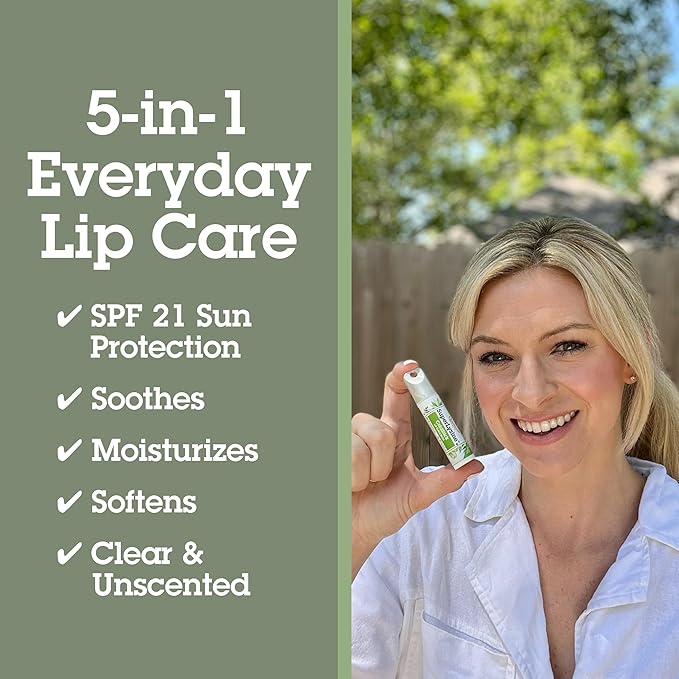 Quantum Health SuperLysine+ ColdStick Lip Sunscreen|Soothes and Moisturizes Lips|Softens and Protects from the Sun|Goes on Clear|0.17 Ounce