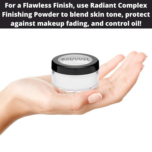 Translucent Finishing Powder Applies over Primer and Makeup to Protect Your Palette, Control Oil and Preserve Your Contour or Preferred Professional Styling (1 - Pack)