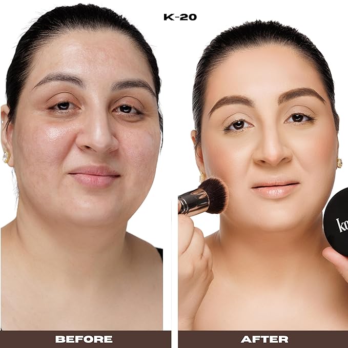soft matte powder (K-20. Fair with neutral undertones)