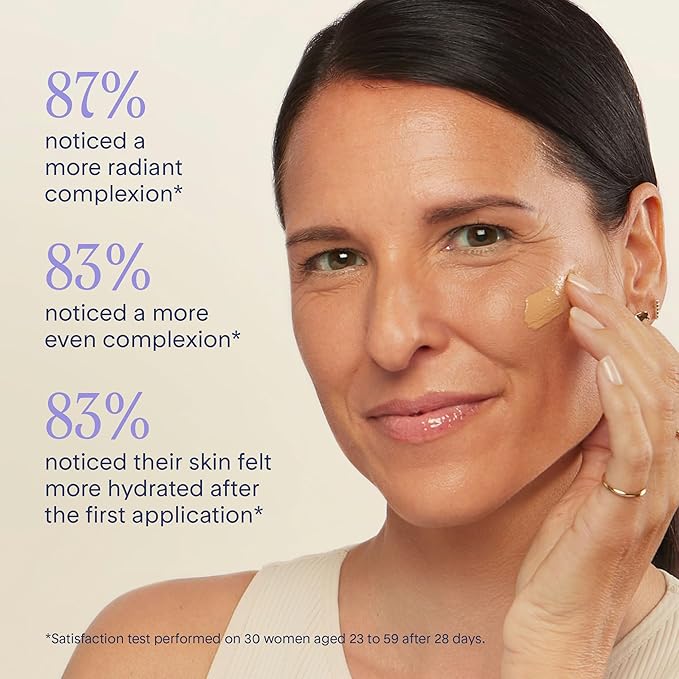 Marcelle BB Cream Beauty Balm, Medium-Dark, Tinted Moisturizer, Skin Enhancer, Lightweight, Hydrating, Hypoallergenic, Non-Comedogenic, Fragrance-Free, Paraben-Free, Oil-Free, Cruelty-Free, 1.5 fl oz