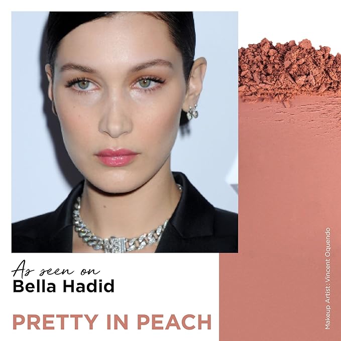 Cosmetics Blusher Makeup Blush, Clinically and Dermatologically Tested, For All Skin Tones, Vegan and Cruelty Free Makeup-Pretty in Peach