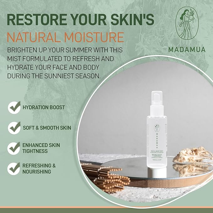 Face & Body Mist for Women - Women's Spray Lotion for Body & Hydrating Face Mist - Face Care & Facial Spray on Lotion for Very Dry Skin
