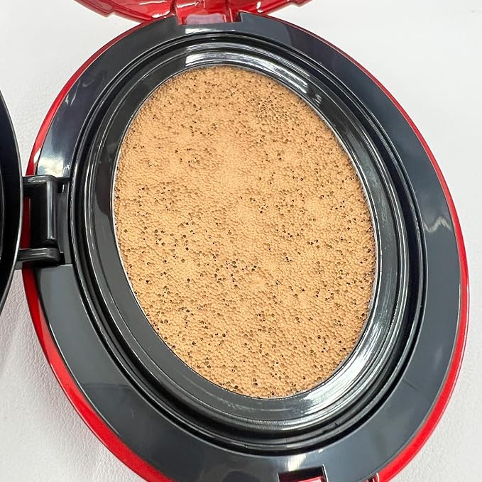 TIRTIR Mask Fit Red Cushion Foundation | Full coverage, Weightless, Skin fit, Satin Glow Finish, Korean Makeup, beauty, Tattoo cover up, Buildable (#34W Toffee, 0.63 Fl Oz)