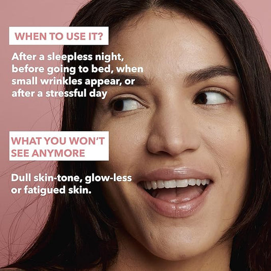 Exception RosΓ©e - Regenerating Facial Sheet Mask - Hydrating & Brightening - With Ceramides & Omega-3 & 6 - Brightening, Firming & Revitalizing - Multi-Active Serum Formula - 1 Pack