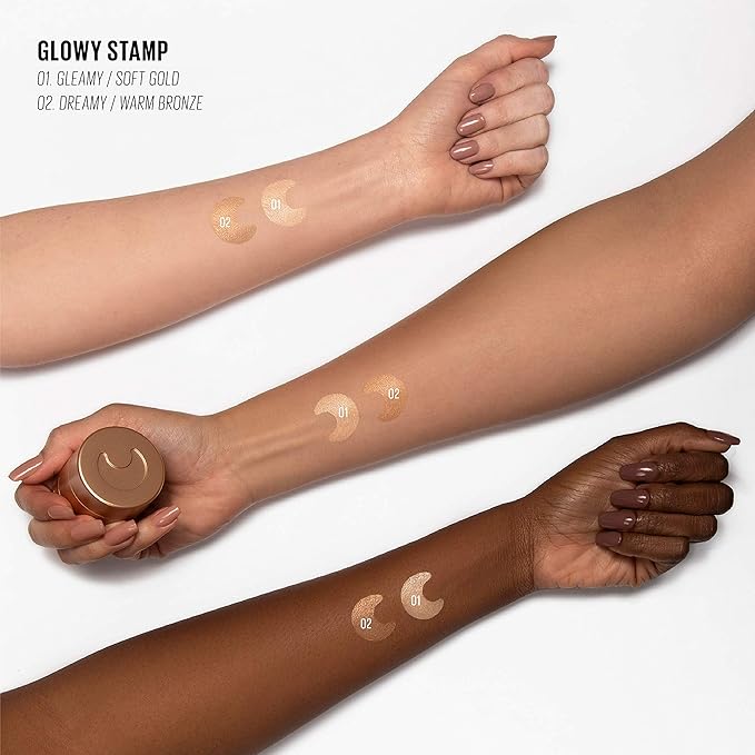 KAJA Glowy Stamp | Blendable Liquid Highlighter | 02 Dreamy | Cruelty-free, Vegan, Paraben-free, Sulfate-free, Phthalates-free, K-Beauty