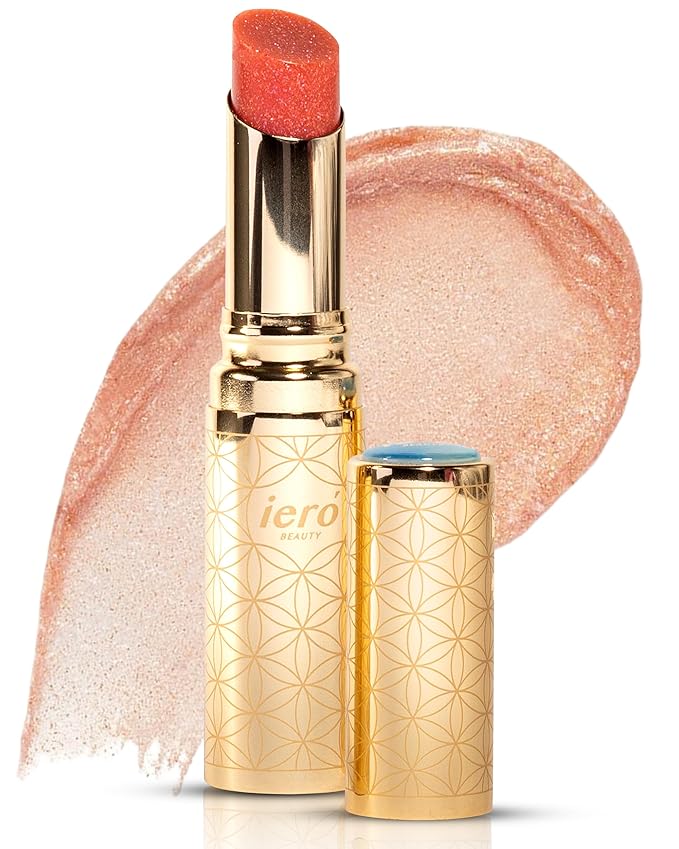 ierΓ³ Beauty 3-in-1 Moisturizing Vegan Tinted Lip Balm: Hydrating, Soothing Lip Serum + Plumping Balm + pH Reactive Tint | Shea Butter & Vitamin E | Antioxidant-rich Long Lasting Lip Care Paraben Free
