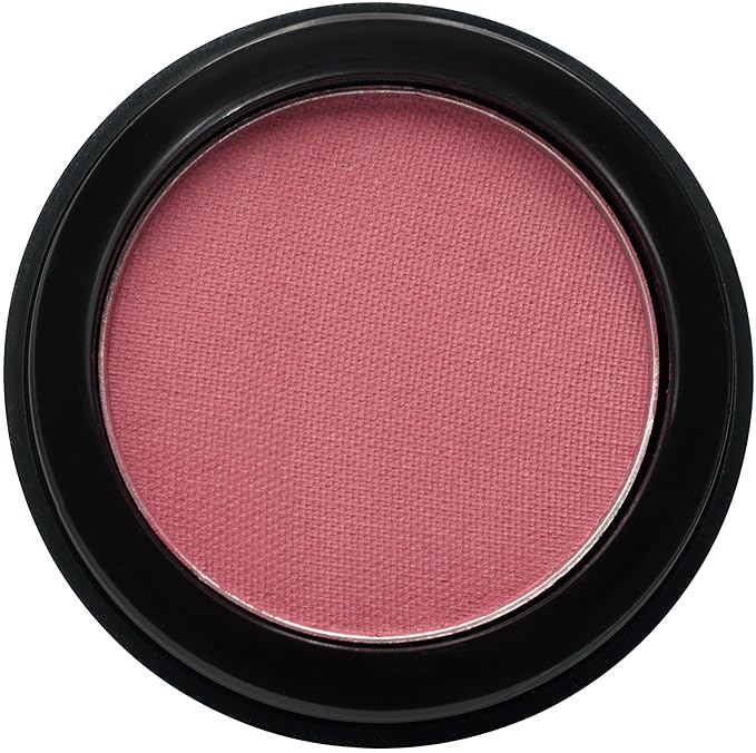 Mauvewood Deep Dark Pink Rose Blush Pressed Cheek Color Powder, Talc & Paraben Free, 4 Grams, No Animal Testing & Cruelty Free
