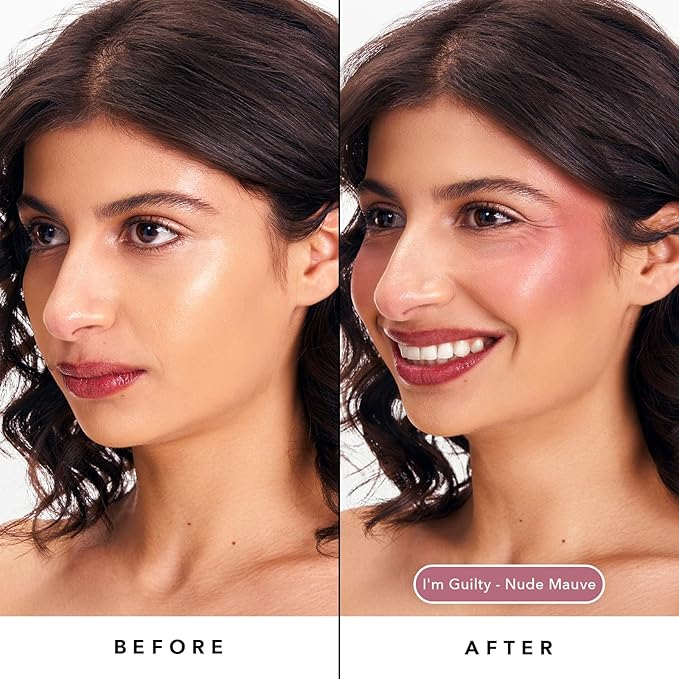 Sacheu Cheek STAY-N Liquid Blush for Cheeks β High Pigment, Buildable, Lightweight Cream Blush Infused With Squalane, for Dewy & Radiant Flushed Cheeks β Long-lasting & Cruelty Free, I'm Guilty