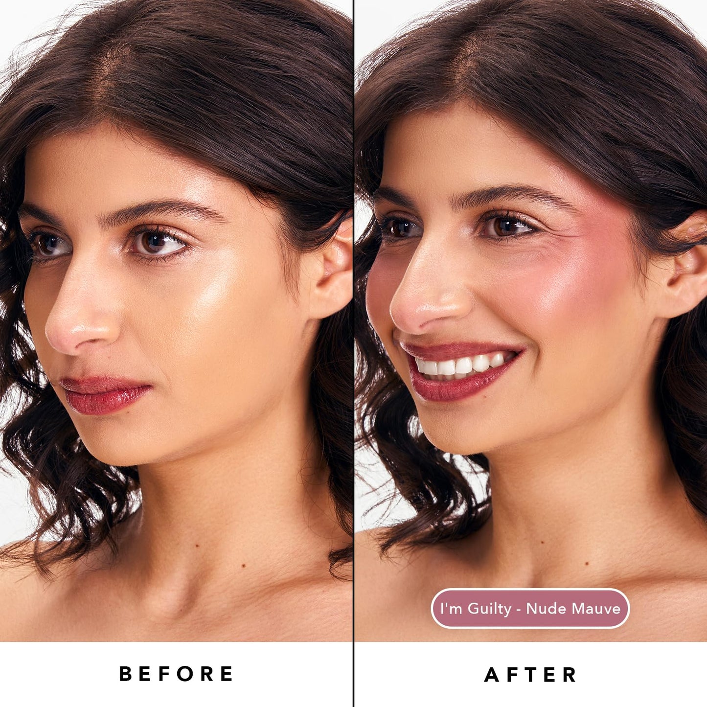 Sacheu Cheek STAY-N Liquid Blush for Cheeks β High Pigment, Buildable, Lightweight Cream Blush Infused With Squalane, for Dewy & Radiant Flushed Cheeks β Long-lasting & Cruelty Free, I'm Guilty