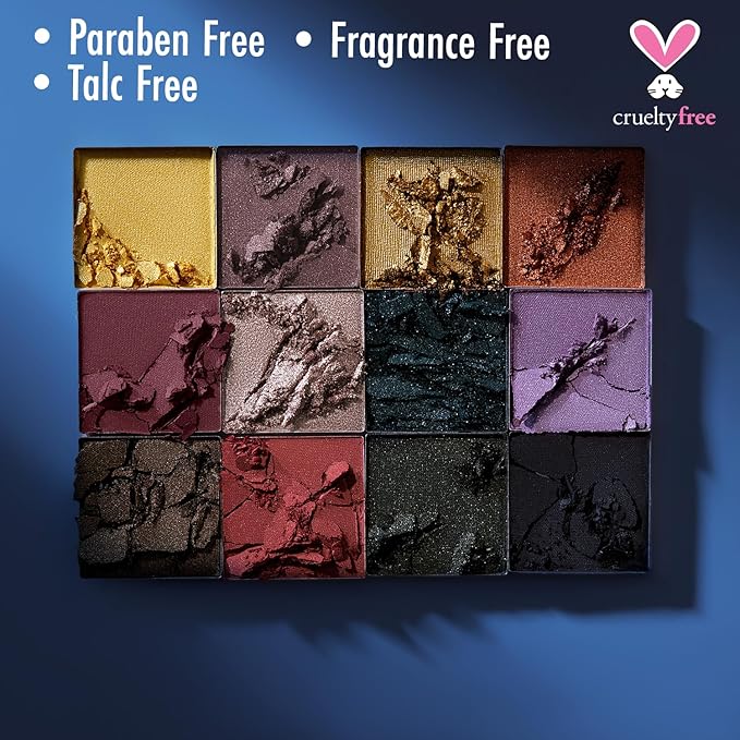 Black Radiance Brilliant Effects Eye Shadow Palette Midnight Magic