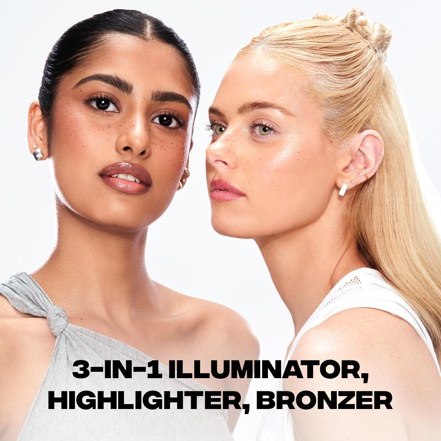 Sacheu Liquid Glow STAY-N Liquid Highlighter & Illuminator Makeup β 30ml Long Lasting Luminous Glow Lightweight Dewy Finish, Golden Hour
