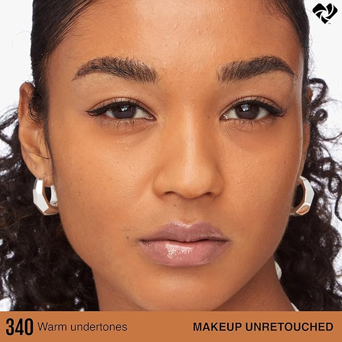 Maybelline Super Stay Lumi-Matte Foundation, Lightweight and Buildable Full Coverage Foundation Makeup For Up To 30HR Wear, 340, 1 Count