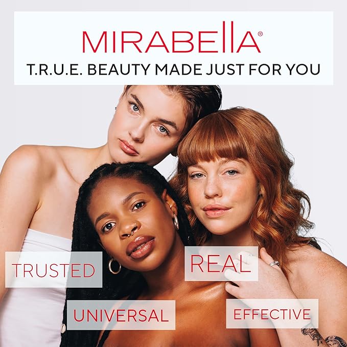 Mirabella Perfecting Loose Powder, HD Matte Finish Translucent Setting Powder with Light-Diffusing Silica, Antioxidant-Infused Face Powder with Peptides, Offers Age-Defying Benefits with Oil Control