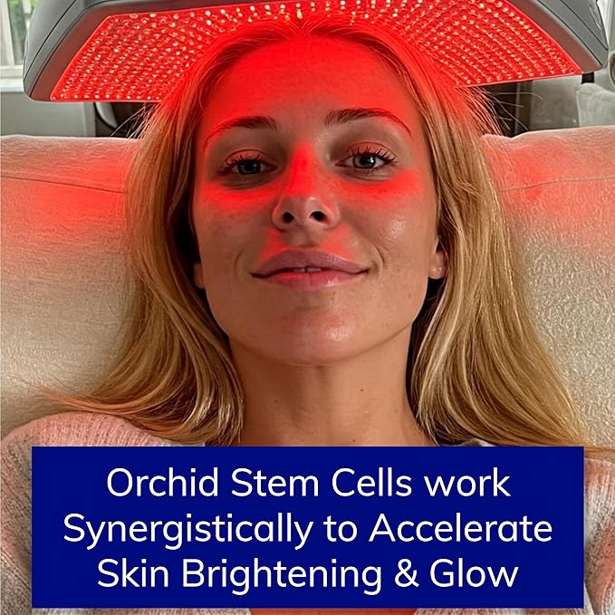 NEW Red Light Therapy Activation Serum | Gently & Effectively Enhance Benefits | 100% Clean Formula Organic Matcha, Hyaluronic Acid, Orchid Stem Cells | Hydrate, Smooth Wrinkles, Brighten Skin | 2 oz