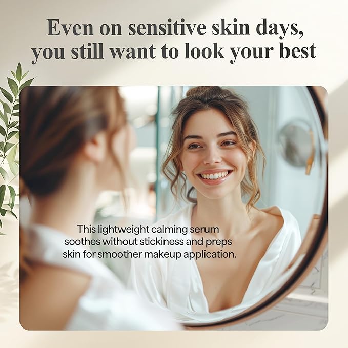 All Natural Houttuynia Cordata Care Serum β Soothing and Hydrating Facial Heartleaf Serum for Sensitive and Troubled Skin, Lightweight and Non-Comedogenic (1.69 fl oz)