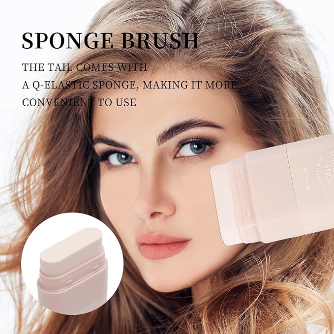 O'CHEAL Face Foundation Contour Stick Blemish Contouring Face Long-wear Lightweight Brighten Stick Concealer Beauty Makeup 01#IVORY