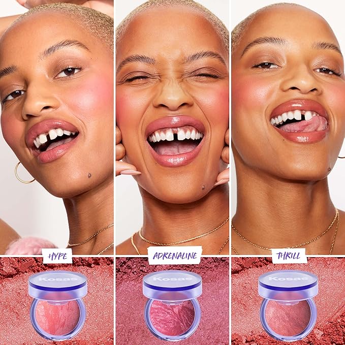 Kosas Blush is Life β Talc-Free Dimensional Blush Baked with Squalane & Hyaluronic Acid β Long Wear - Hype