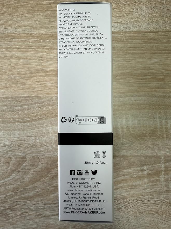 PHOERA Foundation,Full Coverage Foundation,PHOERA Primer,PHOERA Powder,PHOERA Concealer PHOERA Makeup Set, Kabuki Makeup Brushes Foundation Brush Powder,2 Makeup Sponge (104 Buff Beige + 105 Sand)