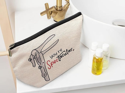 Ayxvt You're Spectacular OBGYN Cosmetic Bag,OBGYN Gifts Makeup Bag,Ob-gyn Doctor Gifts,Nurse Midwife Gifts,Ob-gyn Thank You Gifts