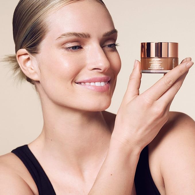 M. Asam Magic Finish Porcelain Teint Make-Up Mousse (1.01 Fl Oz) – 4in1 Primer, Foundation, Concealer & Powder With Buildable Coverage, Adapts To Fair Skin Tones, Leaves Skin Looking Flawless