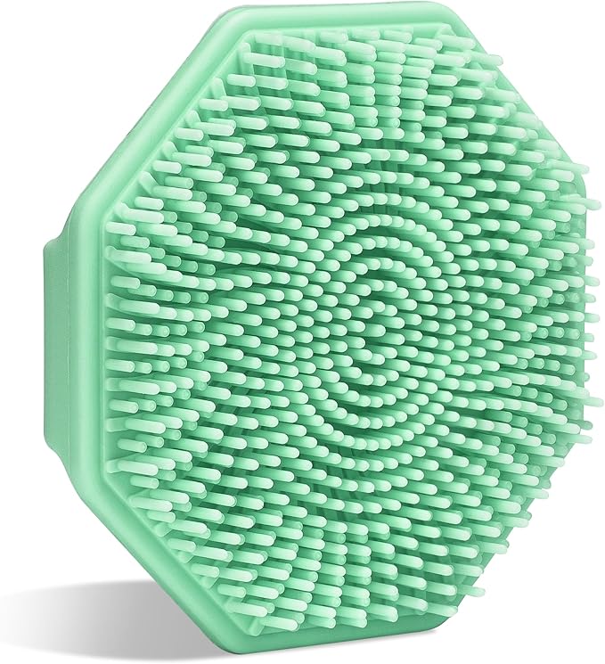 Sud Scrubยฎ Antimicrobial Silicone Face Scrubber, 1 Pack, Gentle Face Exfoliator for Sensitive Skin, Eco Friendly Facial Cleansing Brush, Exfoliating Face Brush for Men and Women (Mint)