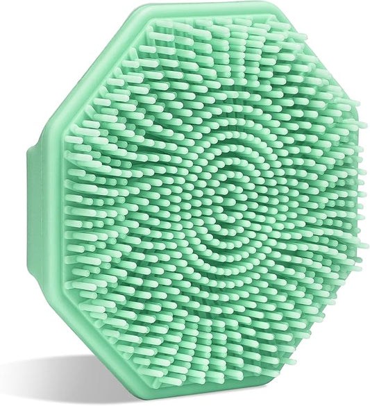 Sud Scrubยฎ Antimicrobial Silicone Face Scrubber, 1 Pack, Gentle Face Exfoliator for Sensitive Skin, Eco Friendly Facial Cleansing Brush, Exfoliating Face Brush for Men and Women (Mint)