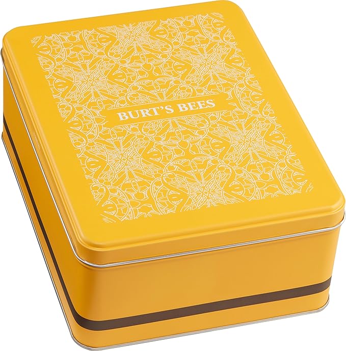 Burt's Bees Gifts Ideas - Classics Set, 6 Products in Giftable Tin β Cuticle Cream, Hand Salve, Lip Balm, Res-Q Ointment, Hand Repair and Foot Cream