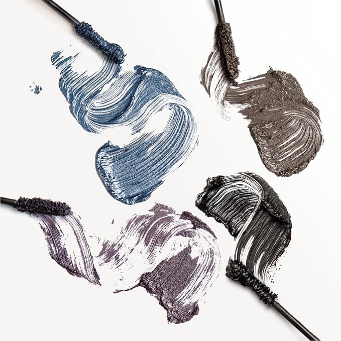 100% PURE Ultra Lengthening Mascara Dramatic Intense Volume & Length Natural Fruit Pigmented Voluminous Eyelash Makeup No Clumping, Smudging or Flaking - Vegan, Dark Chocolate Color - 0.35 oz