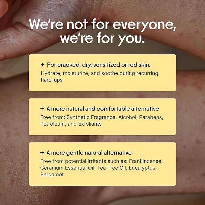 Clearbody Manuka Honey Eczema Cream β Organic Eczema Honey & Collodial Oatmeal Moisturizer for Soothing, eczema, Dry & Itchy Skin β Face & Body Lotion - Plant-Based Formula (2oz)