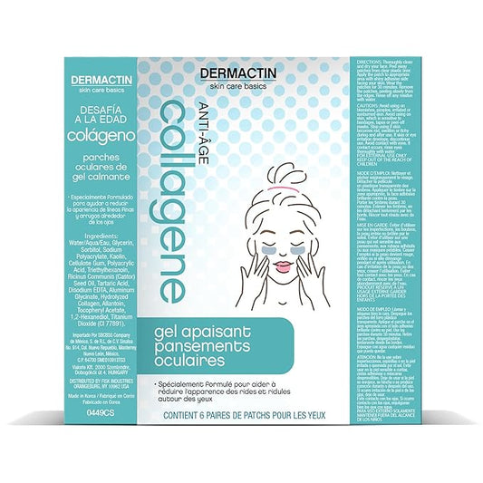 Age Defying Collagen Soothing Gel Eye Patches - 6-Count