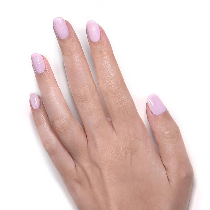 LONDONTOWN UV/LED Gel Nail Polish - Long Lasting, Chip Resistant High Shine Color - Glossy Baby Pink, Love Bug, 12ml/.40fl oz