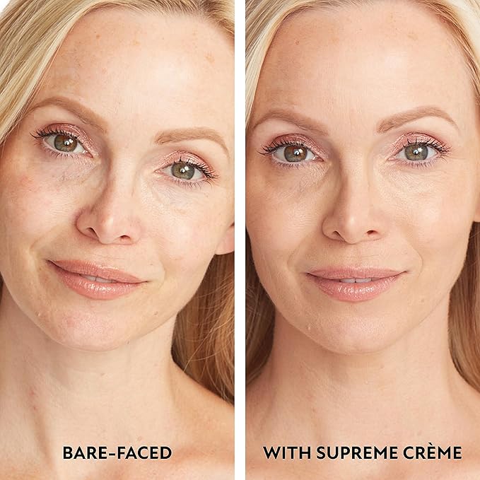 Westmore Beauty Supreme Creme All-Over Complexion Perfector β Long-Lasting CC Cream Foundation - Waterproof & Transfer-Resistant Skin Tint - 3.3 Oz (Light)
