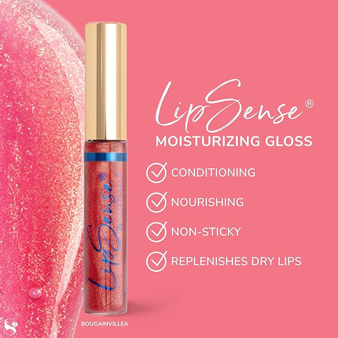 SeneGence LipSense Moisturizing Gloss β Hydrating, Long-Lasting Gloss with Shea Butter & Vitamin E, Vegan & Paraben-Free