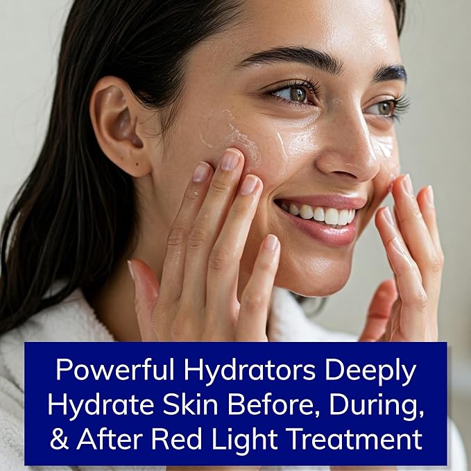 NEW Red Light Therapy Activation Serum | Gently & Effectively Enhance Benefits | 100% Clean Formula Organic Matcha, Hyaluronic Acid, Orchid Stem Cells | Hydrate, Smooth Wrinkles, Brighten Skin | 2 oz