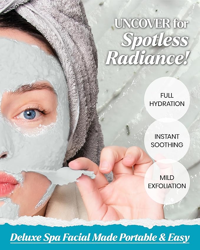 LINDSAY Premium Modeling Pack - Korean Skin Care Face Modeling Mask β Refreshing & Hydrating Face Mask Spa Facial Peel-off Mask (35.2 Ounce, Tea Tree)