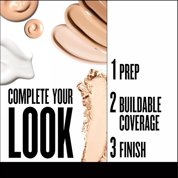 COVERGIRL Ready Set Gorgeous Foundation Natural Beige 205, 1 oz (packaging may vary)