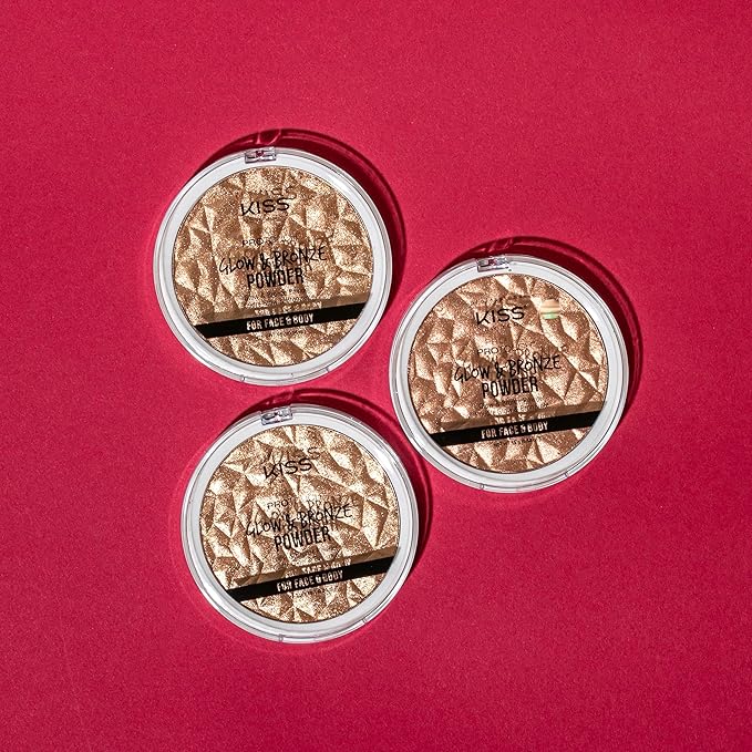 Pro Touch Glow & Bronze Powder for Face & Body- KPBP02 (Powder-Deep)