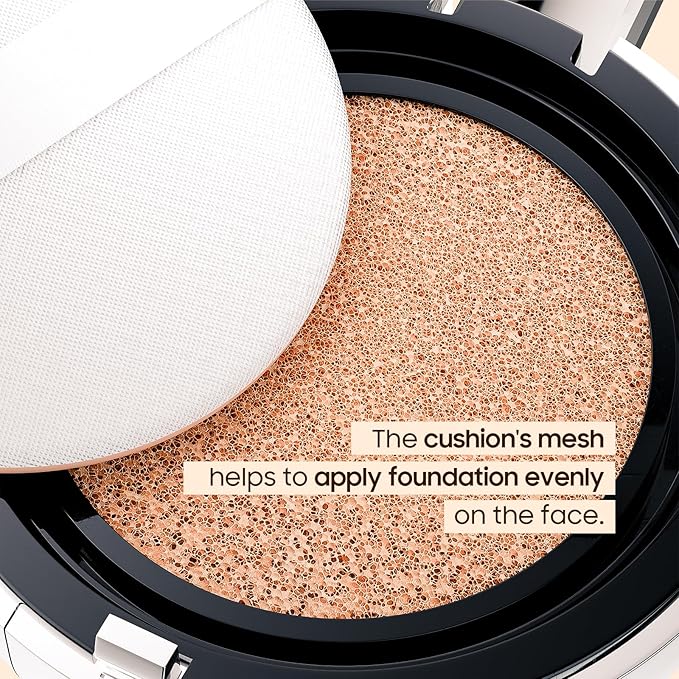 Air Cushion CC Cream Foundation - BB Cream Face Makeup Foundation for Natural Skin Radiant & Moisturizing Skin, Easy Application, Create Long-Lasting & Waterproof Face Makeup (Natural, 3.21 Ounce)