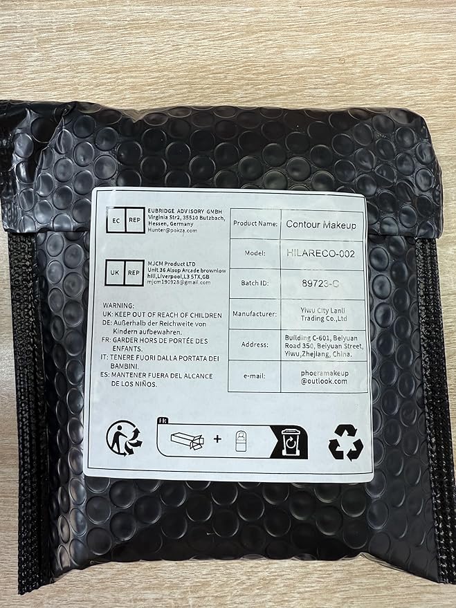 PHOERA Foundation, PHOERA Contour Palette,Shades with Highlighter & Bronzer & Blush,PHOERA Makeup Long Lasting Wrinkles Matte Natural Finish (103+104+ #002 Contour/Warm peach+Buff Beige+#002)