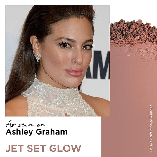 Cosmetics Blusher Makeup Blush, Clinically and Dermatologically Tested, For All Skin Tones, Vegan and Cruelty Free Makeup- Jet-Set Glow