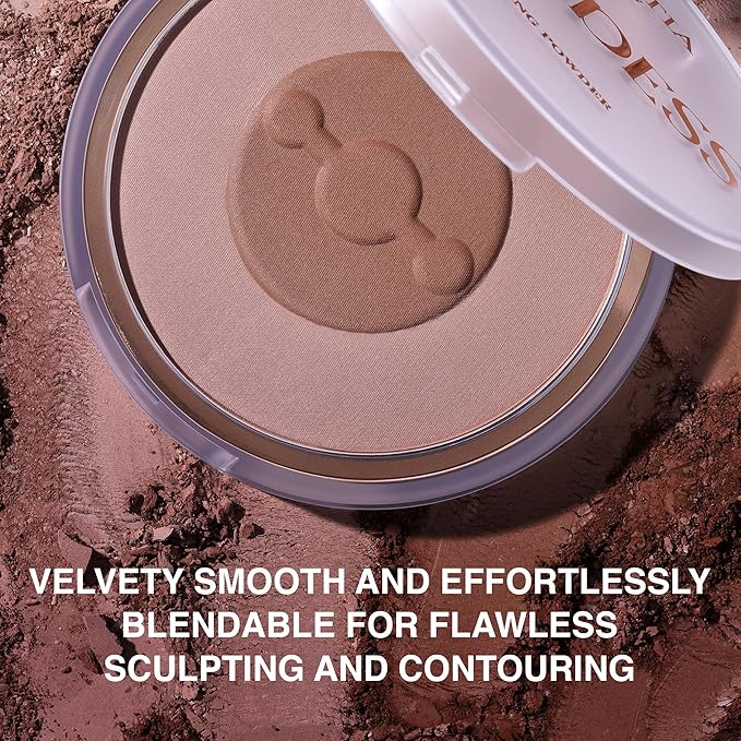 Goddess Contour Powder – Matte Sculpting Contour Makeup – Easy-to-Blend, Suitable for Various Skin Tones, 0.53 oz