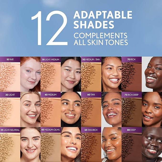 Covergirl Simply Ageless Skin Perfector Essence Foundation, 40 Medium, Tinted Skincare Makeup Hybrid, Sheer Tint, Radiant Finish,Glowy Finish, Vegan Formula, 1.0oz