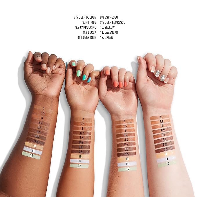 NYX PROFESSIONAL MAKEUP HD Studio Photogenic Concealer Wand, Medium Coverage - Nutmeg