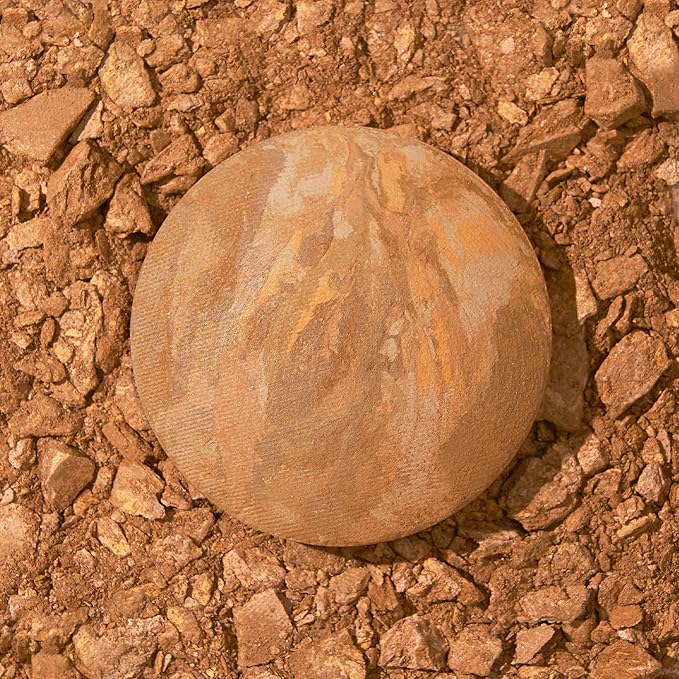 LAURA GELLER NEW YORK Get Glowing Kit (2pc): Baked Balance-n-Glow Illuminating Powder Foundation, Sand + Airbrush Kabuki Makeup Brush